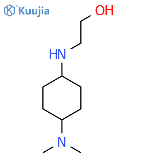 2-(4-Dimethylamino-cyclohexylamino)-ethanol structure