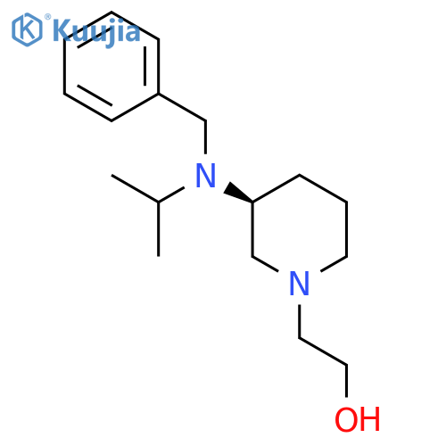 2-[(S)-3-(Benzyl-isopropyl-amino)-piperidin-1-yl]-ethanol structure
