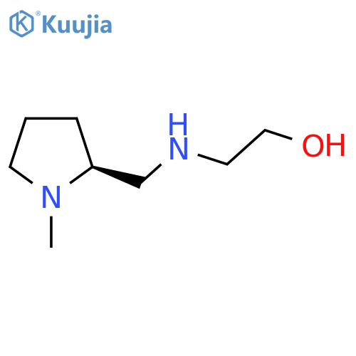 2-[((S)-1-Methyl-pyrrolidin-2-ylmethyl)-amino]-ethanol structure