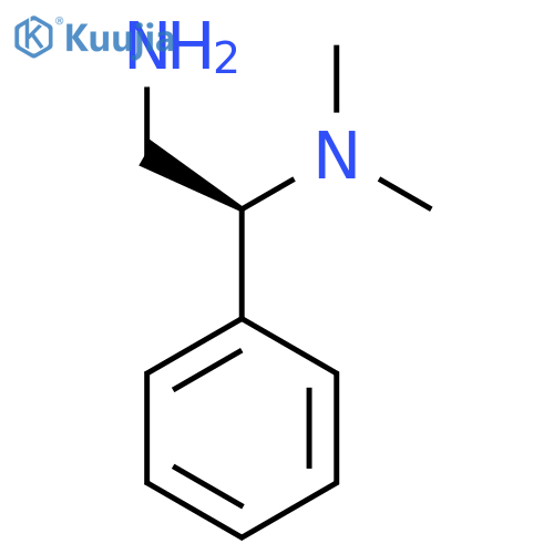 (1S)-2-amino-1-phenylethyldimethylamine structure