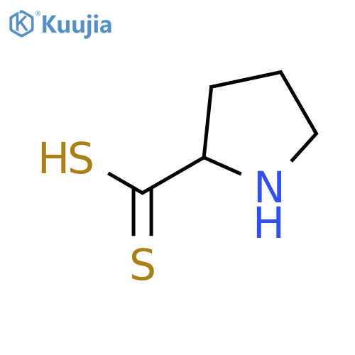 2-Pyrrolidinecarbodithioicacid, (2S)- structure