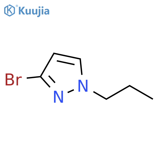 3-Bromo-1-propyl-1H-pyrazole structure