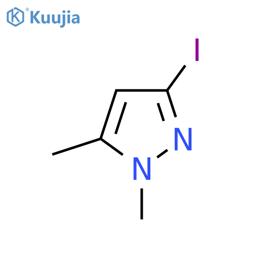 3-iodo-1,5-dimethyl-pyrazole structure