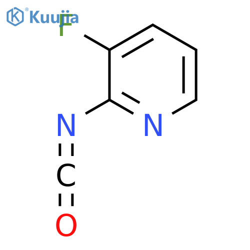 3-fluoro-2-isocyanatopyridine structure