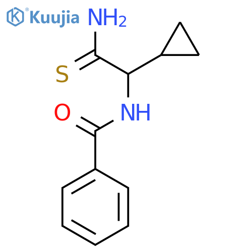 N-carbamothioyl(cyclopropyl)methylbenzamide structure