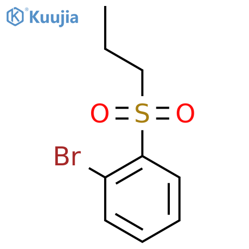 1-Bromo-2-(propanesulfonyl)benzene structure