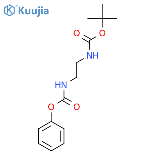phenyl N-(2-{(tert-butoxy)carbonylamino}ethyl)carbamate structure