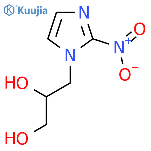 3-(2-Nitro-1H-imidazol-1-yl)propane-1,2-diol structure