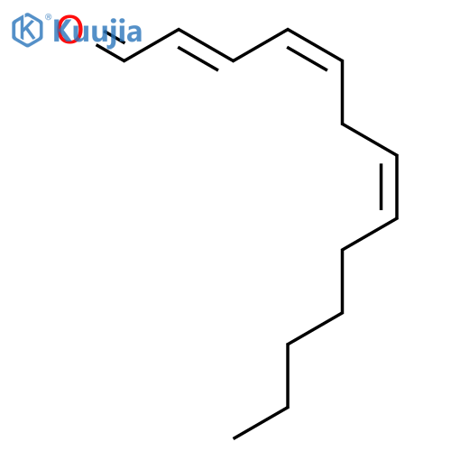2,4,7-Tridecatrienal,(2E,4Z,7Z)- structure