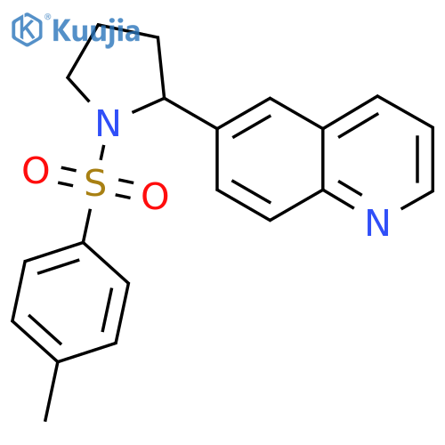 6-(1-Tosylpyrrolidin-2-yl)quinoline structure