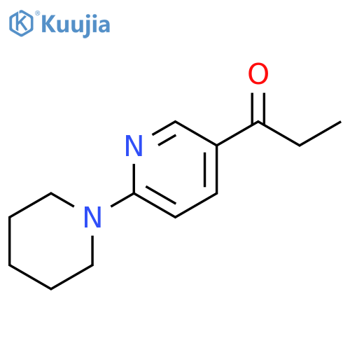 1-(3,4,5,6-Tetrahydro-2H-[1,2]bipyridinyl-5-yl)-propan-1-one structure