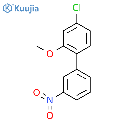 4-chloro-2-methoxy-1-(3-nitrophenyl)benzene structure