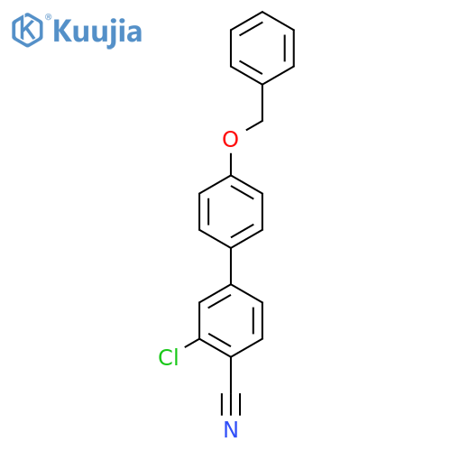 4-4-(Benzyloxy)phenyl-2-chlorobenzonitrile structure