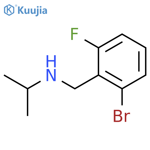 N-Isopropyl 2-bromo-6-fluorobenzylamine structure