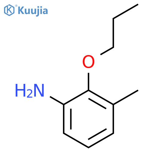 3-Methyl-2-propoxyaniline structure