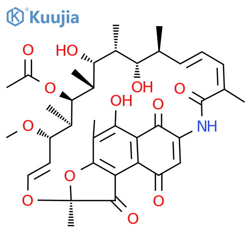 Rifamycin S structure