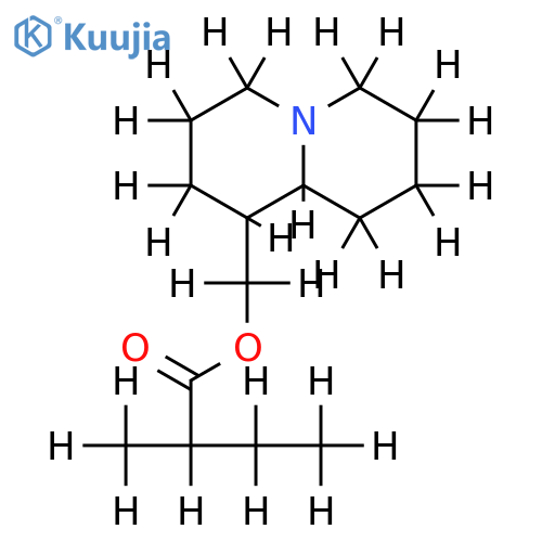 2-Methylbutanoyl-(-)-Lupinine structure
