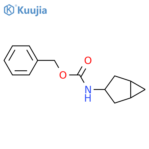 Bicyclo[3.1.0]hex-3-yl-carbamic acid benzyl ester structure