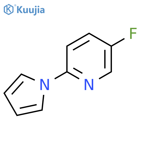 5-Fluoro-2-(1H-pyrrol-1-yl)pyridine structure