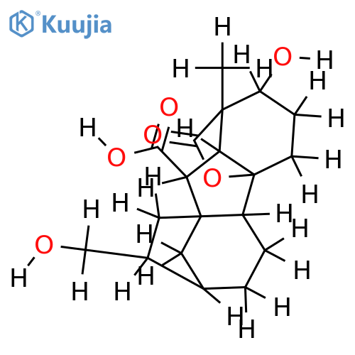 16,17-Dihydro-17-hydroxygibberellin A4 structure