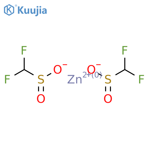 Zinc Difluoromethanesulfinate (Contains up to 1 equiv. of Zinc Chloride) structure