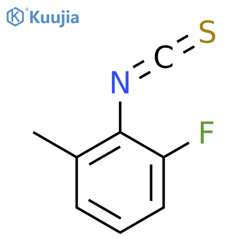 1-fluoro-2-isothiocyanato-3-methylbenzene structure