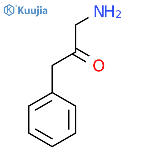 1-Amino-3-phenylpropan-2-one structure