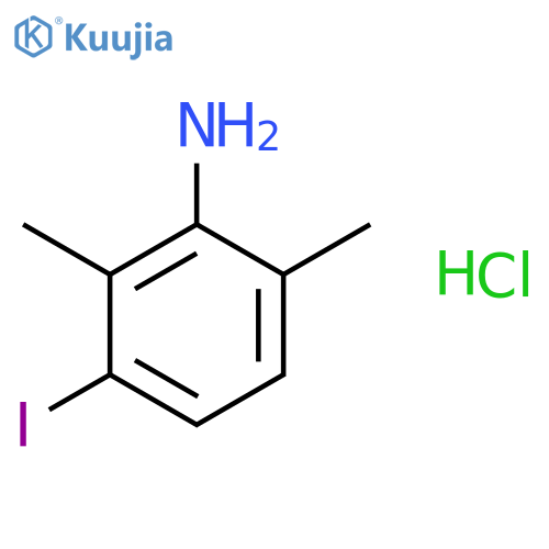 3-Iodo-2,6-dimethylaniline hydrochloride structure
