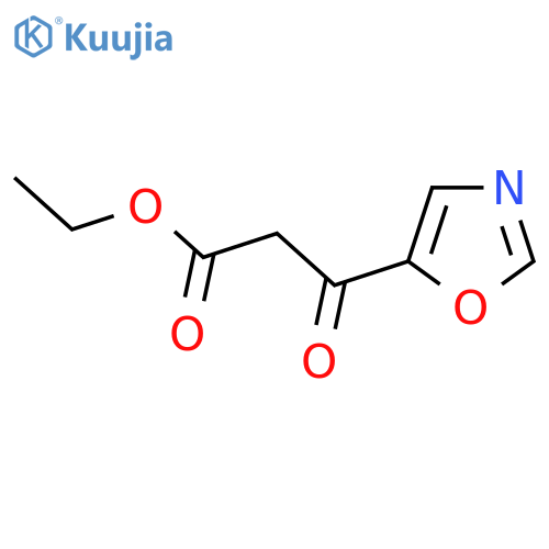 Ethyl 3-(1,3-oxazol-5-yl)-3-oxopropanoate structure