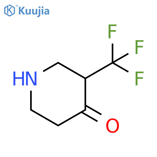 4-Piperidinone, 3-(trifluoromethyl)- structure