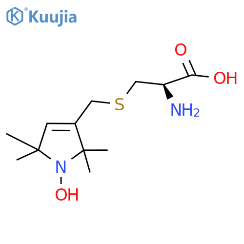 L-2-Amino-3-thiomethyl-1-(1-oxyl-2,2,5,5-tetramethyl-3 -pyrrolin-3-yl)propanoic Acid Dihydrochloride structure