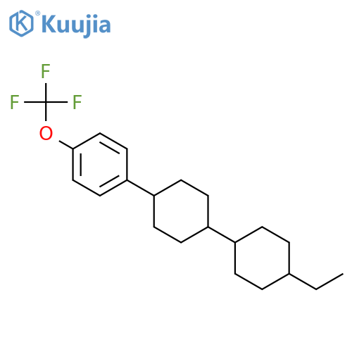 4-[trans-4-(trans-4-Ethylcyclohexyl)cyclohexyl]-1-trifluoromethoxybenzene structure