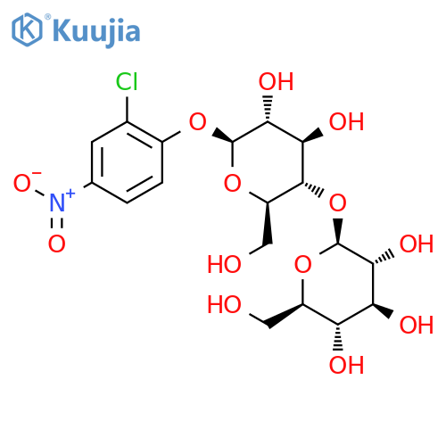2-Chloro-4-nitrophenyl b-D-cellobioside structure
