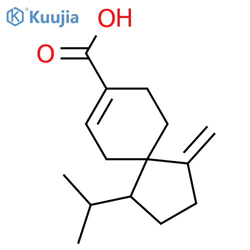 3,10(14)-Acoradien-15-ol; 1-Epimer, 15-carboxylic acid structure