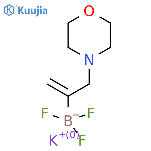 Potassium 3-morpholinoprop-1-EN-2-yltrifluoroborate structure