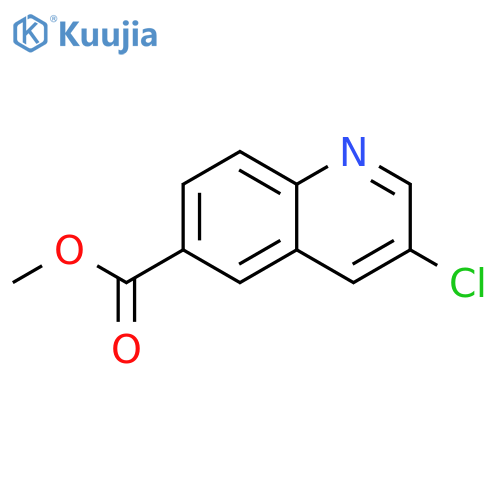 methyl 3-chloroquinoline-6-carboxylate structure