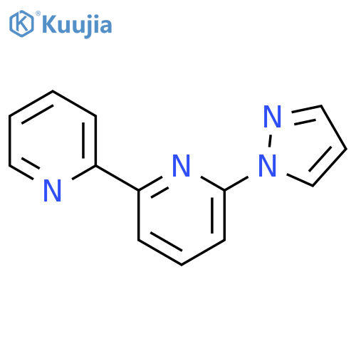 2,2'-Bipyridine, 6-(1H-pyrazol-1-yl) structure