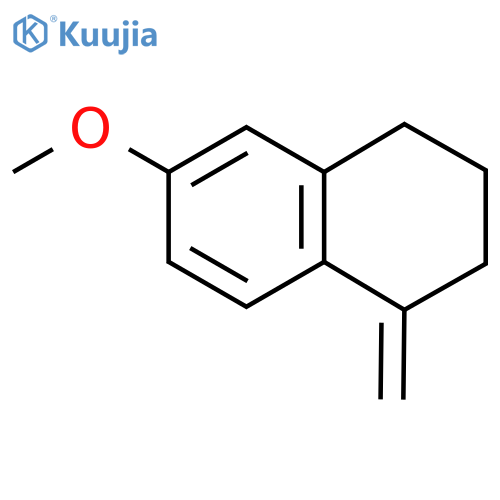 6-Methoxy-1-methylene-1,2,3,4-tetrahydronaphthalene structure