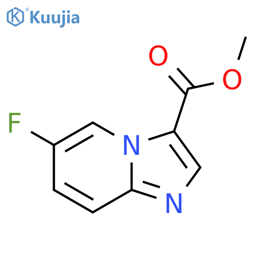 Methyl 6-fluoroimidazo[1,2-a]pyridine-3-carboxylate structure