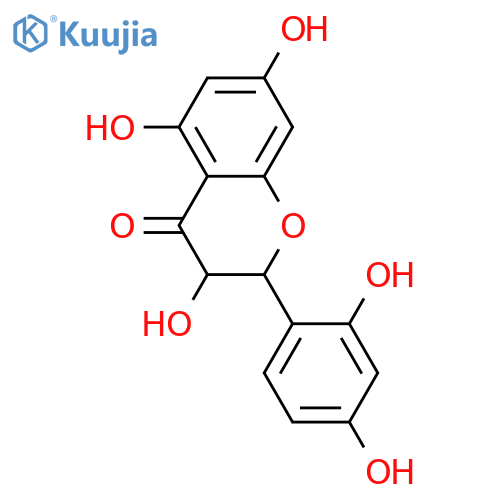2',3,4',5,7-Pentahydroxyflavanone; (2RS,3RS)-form structure