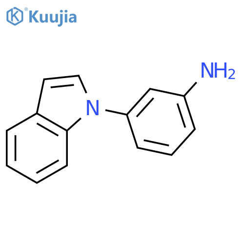 3-(1H-Indol-1-yl)aniline structure
