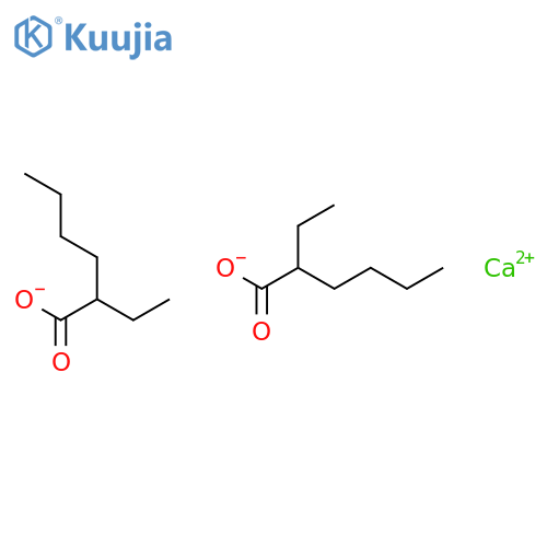Calcium 2-ethylcaproate;Calcium 2-ethylhexanoate structure