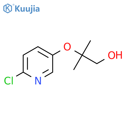 2-(6-Chloropyridin-3-yloxy)-2-methylpropan-1-ol structure