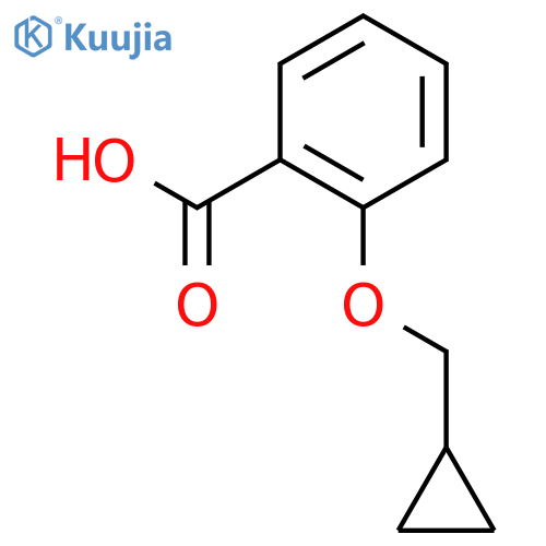 2-(Cyclopropylmethoxy)-benzoic acid structure
