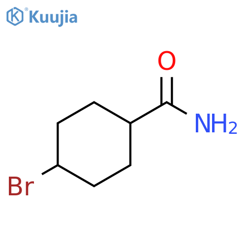 4-bromocyclohexane-1-carboxamide structure
