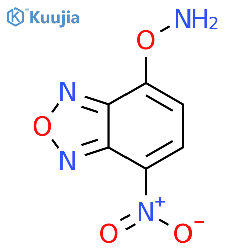 O-(7-nitro-2,1,3-benzoxadiazol-4-yl)hydroxylamine structure