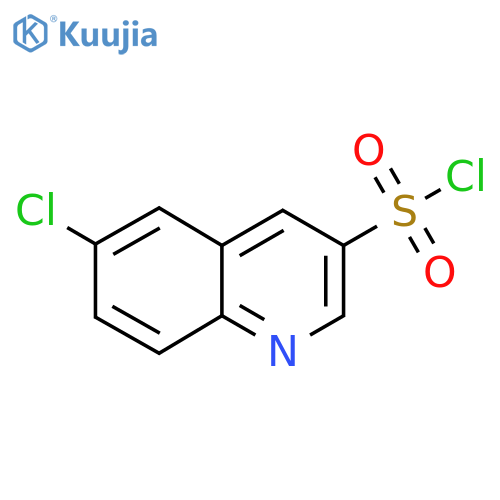 6-Chloroquinoline-3-sulfonyl chloride structure
