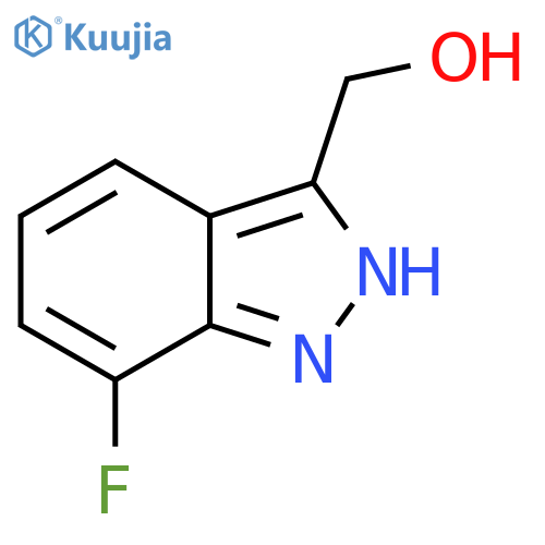 (7-Fluoro-1H-indazol-3-yl)methanol structure