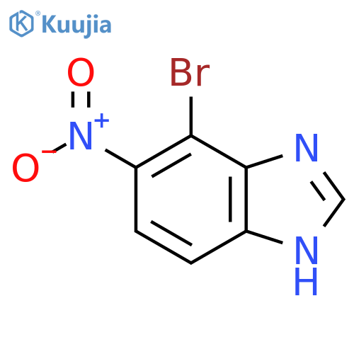 4-Bromo-5-nitro-1H-benzimidazole structure