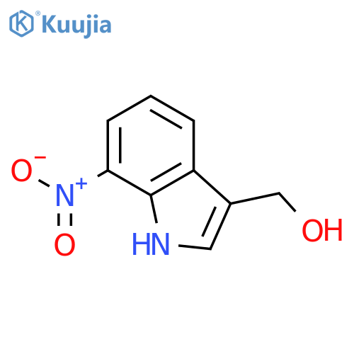 (7-Nitro-1h-indol-3-yl)methanol structure
